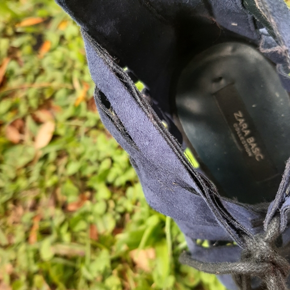 Zara Basic Strappy Open Bootie Style Stiletto 9 - Picture 5 of 8